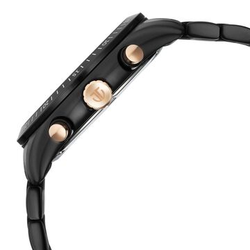 Octane Black Dial Chronograph Watch for Men