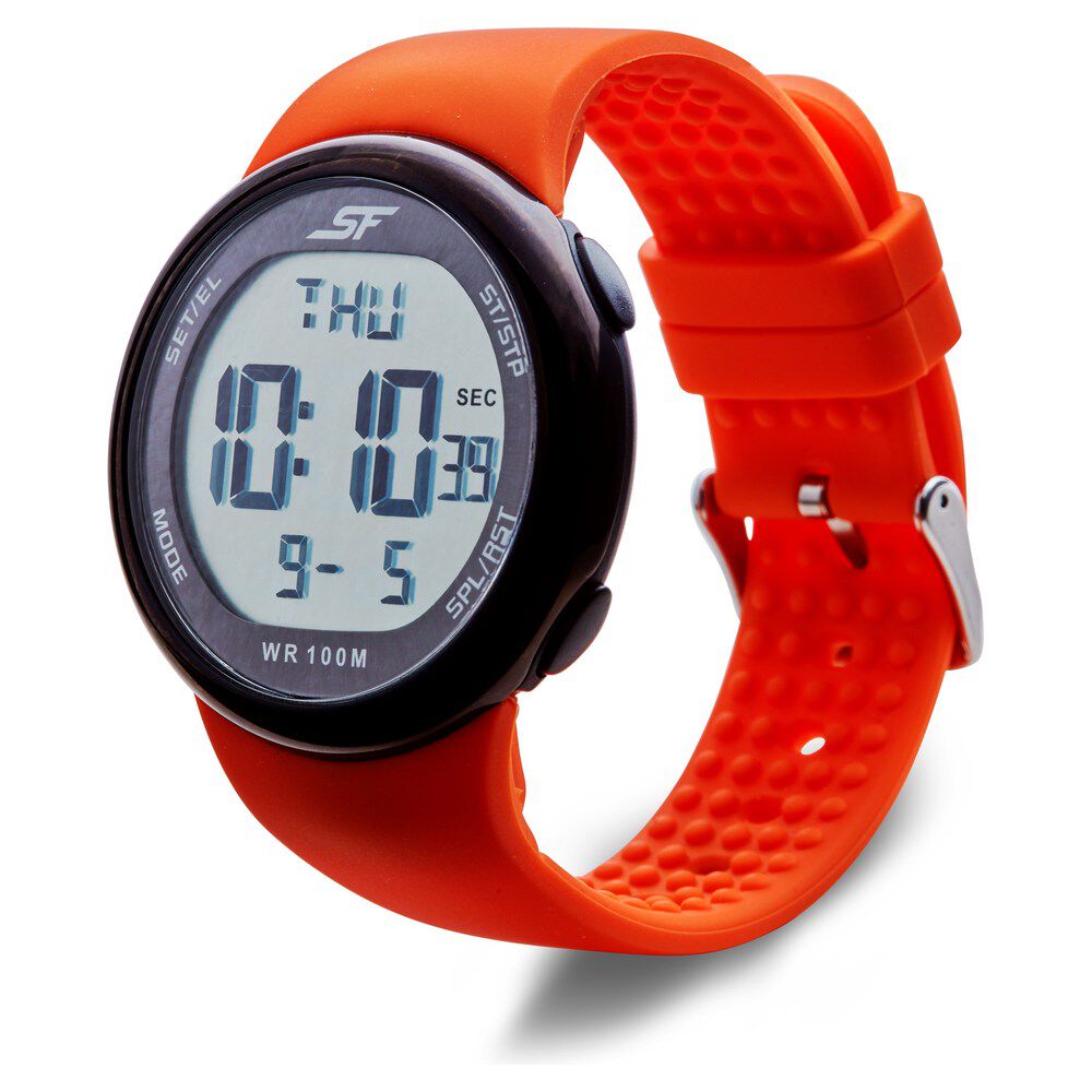 Buy Online SF Digital Dial Silicone Strap Watch for Men