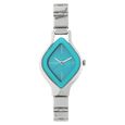 Fastrack Quartz Analog Silver Dial Stainless Steel Strap Watch for Girls