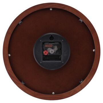 Titan White Dial Brown Color Silent Sweep Technology - 31.5 cm x 31.5 cm (Medium)
