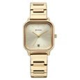 Titan Neo Quartz Analog with Date Grey Dial Brown Metal Strap Watch For Women
