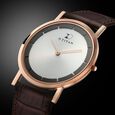 Titan Xerxes Desai Quartz Analog Black Dial Leather Strap Unisex Watch