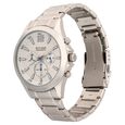 Titan Quartz White Dial Silver Stainless Steel Strap Watch For Men - image number 2