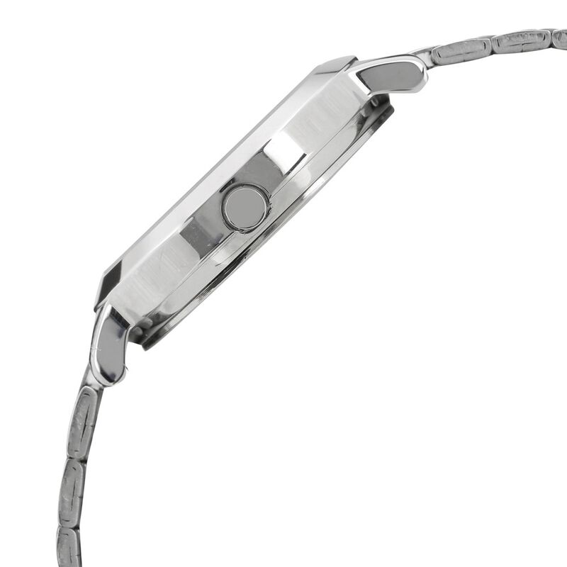 Sonata Steel Daisies Silver Dial Women Watch With Stainless Steel Strap - image number 2