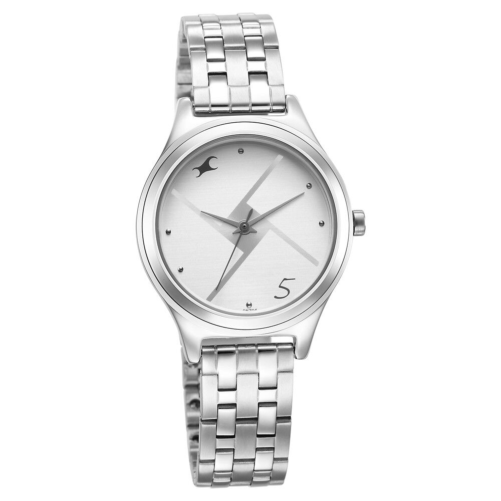 Fastrack watches sale for womens silver