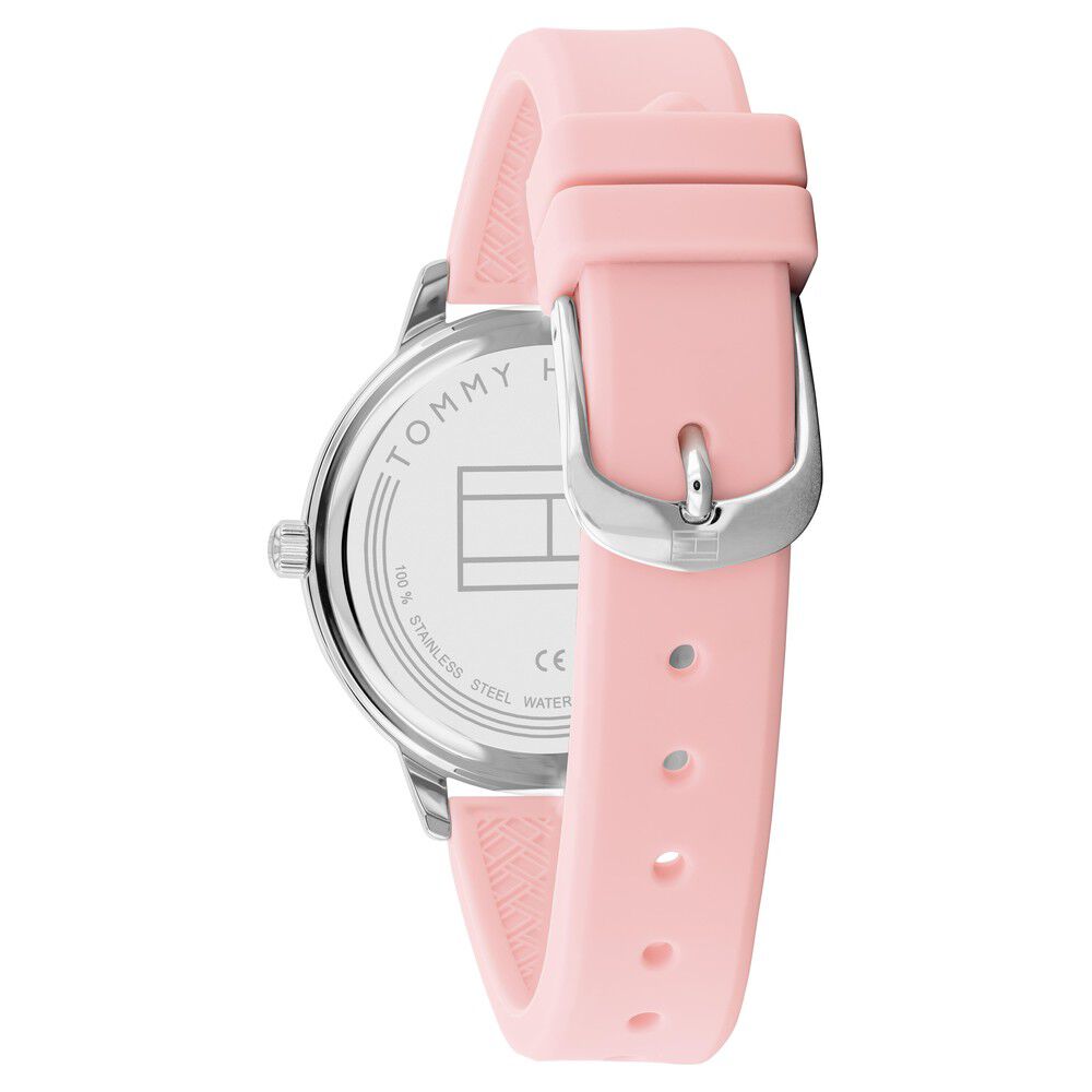 Tommy hilfiger watch women's white rubber strap 2025