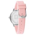 Tommy Hilfiger Quartz Analog White Dial Silicone Strap Watch for Women - image number 3