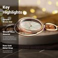Titan Raga Delight Brown Dial Analog Stainless Steel Strap Watch for Women - image number 2