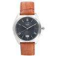 Xylys Swiss Automatic Brown Leather Strap and White Dial Watch For Men