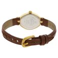 Sonata Quartz Analog Champagne Dial Leather Strap Watch for Women - image number 3