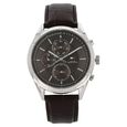 Tommy Hilfiger Quartz Analog with Day and Date Brown Dial Leather Strap Watch for Men - image number 0
