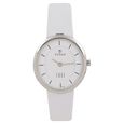 Titan Edge Black Dial Women Watch With Leather Strap