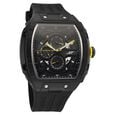 SF Maiden Voyage Sport Watch - White dial & Strap -Tonneau Shaped Case with Multifunction movement
