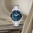 Cerruti 1881 Blue Dial Stainless Steel Strap Watch for Men - image number 2