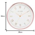 Titan Elegant 30.0 cm White Wall Clock: Silent, Majestic, and Modern - image number 5