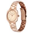 Titan Horizon Quartz Analog Rose Gold Dial Stainless Steel Strap Watch For Women - image number 2