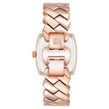 Anne Klein Quartz Analog Mother Of Pearl Dial Metal Strap Watch For Women