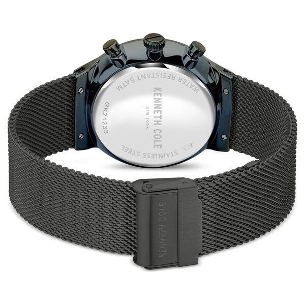 Kenneth Cole Grey Dial Stainless Steel Strap Watch For Men - image number 2