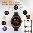 Fastrack Ella Women Smartwatch with 1.2" inch AMOLED Display, Patterned Bezel , AI Watchface & AI Chat, Functional Crown - image number 5