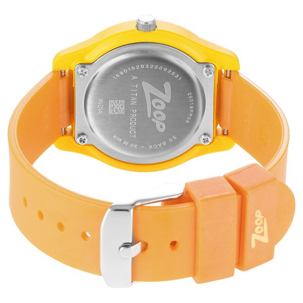 Zoop Analog Watch with Orange Dial & Orange Strap for Boys Girls Kids, from House of Titan - image number 4