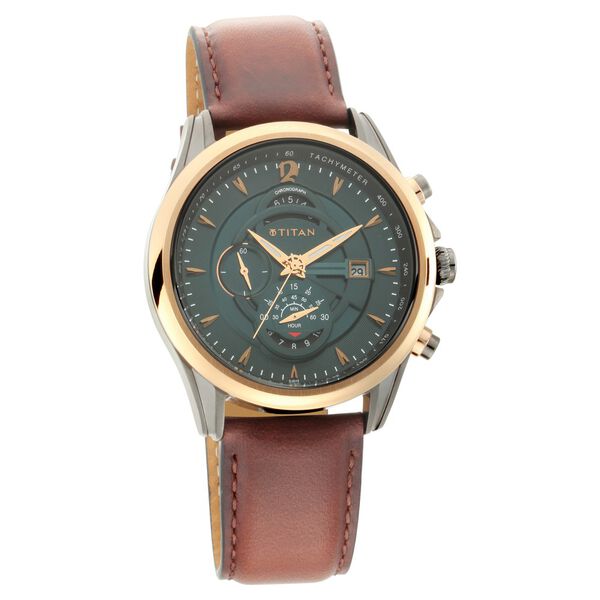 Titan Men's Maritime Pro Lateen Sail Chronograph Watch - image number 0