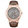 Kenneth Cole Automatic Brown Leather Strap Watch For Men - image number 0