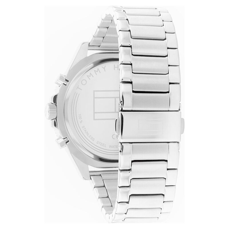 Buy Online Tommy Hilfiger Blue Dial Stainless Steel Strap Watch for Men