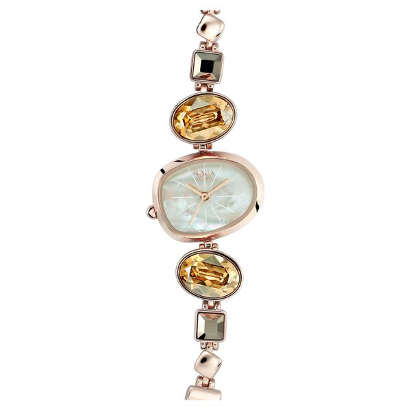 Titan Raga I Am Mother of Pearl Dial Women Watch With Metal Strap - image number 0
