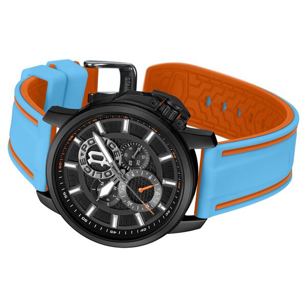 Police Black Dial Quartz Multifunction Watch for Men - image number 3