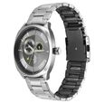 Fastrack Tick Tock Quartz Multifunction Silver Dial Stainless Steel Strap Watch For Guys - image number 2