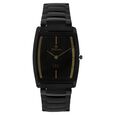 Titan Edge Black Tonneau Dial Analog Stainless Steel Strap Watch for Men - image number 0