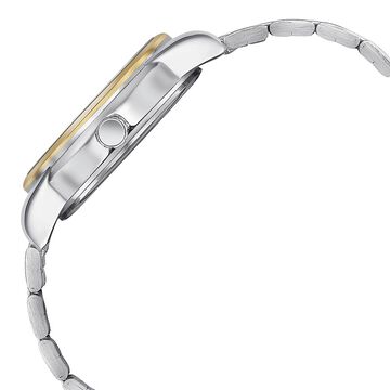 Sonata Quartz Analog with Day and Date White Dial Two Toned Stainless Steel Strap Watch For Men