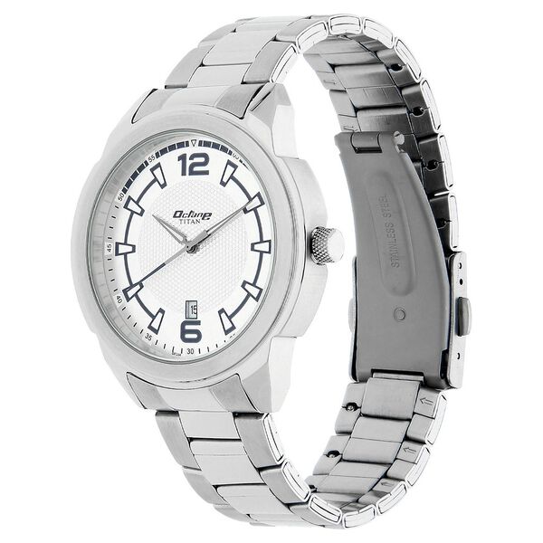 Titan Quartz Analog Silver Dial Watch for Men - image number 1