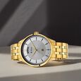 Titan Regalia Opulent Black Dial Analog with Day and Date Stainless Steel Strap watch for Men