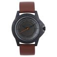 Sonata Quartz Analog Grey Dial Leather Strap Watch for Men - image number 0