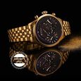 Titan Micromotors Analog with Independent Hour, Minute and 2nd Sub-Dial Green Dial Stainless Steel Strap Watch for Men