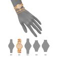 Anne Klein Quartz Analog Rose Gold Round Dial Rose Gold Metal Strap Watch For Women - image number 3