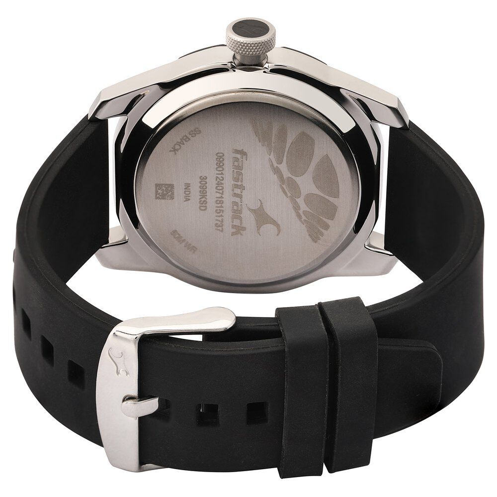 Buy Online Fastrack Quartz Analog Green Dial Plastic Strap Watch for Guys ns3099sp06 Titan
