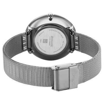 Sonata Modern Edit Quartz Analog Blue Dial Stainless Steel Strap Watch For Women