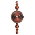 Sonata Aria Timeless Treasures Quartz Analog Rose Gold Dial Bi Metal Strap Watch For Women