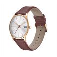 Poze by Sonata Quartz Analog Silver Dial PU Leather Strap Watch for Men - image number 2