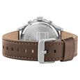 Tommy Hilfiger Quartz Multifunction Orange Dial Leather Strap Watch for Men - image number 2
