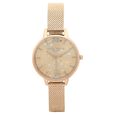Olivia Burton Quartz Analog Rose Gold Dial Stainless Steel Strap Watch for Women - image number 1