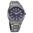 Fastrack Vyb Limitless Quartz Analog Blue Dial Grey Color Metal Strap Watch For Guys - image number 2