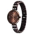 Titan Raga Contempore Quartz Analog Brown Dial Metal Strap Watch For Women - image number 2