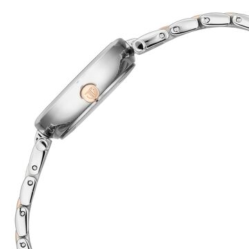 Titan Workday Edit Quartz Analog Pink Dial Two Toned Stainless Steel Strap Watch For Women
