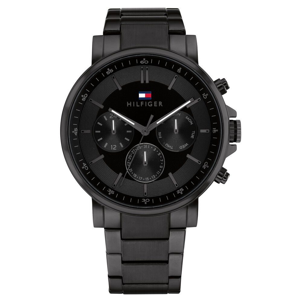 Tommy hilfiger minimalist black watch deals
