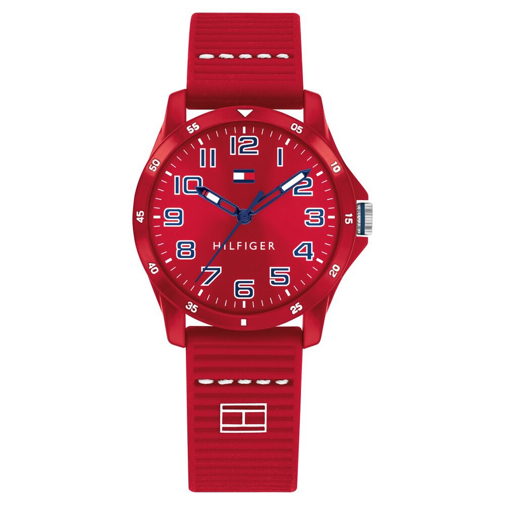 Tommy hilfiger hotsell watch red
