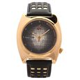 Fastrack Quartz Analog Black Dial Leather Strap Watch for Guys