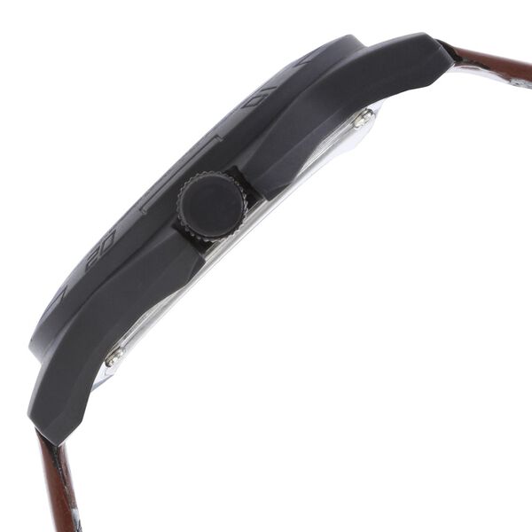 Sonata Quartz Analog Grey Dial Leather Strap Watch for Men - image number 2